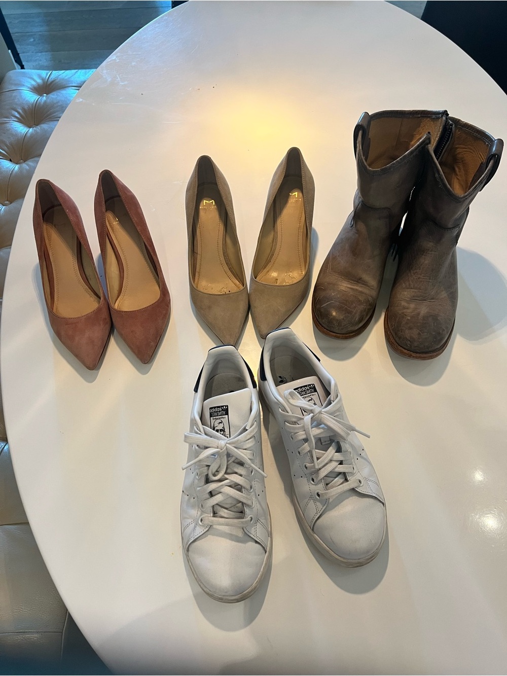 Marc Fisher - Frye - Adidas Stan smith shoe bundle